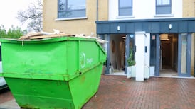 Two weeks after the floods, a Dublin housing estate lies abandoned