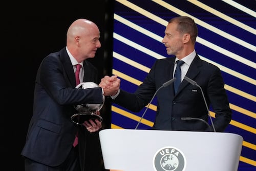 Uefa boss Aleksander Ceferin declines to support Gianni Infantino comments on Russia ban